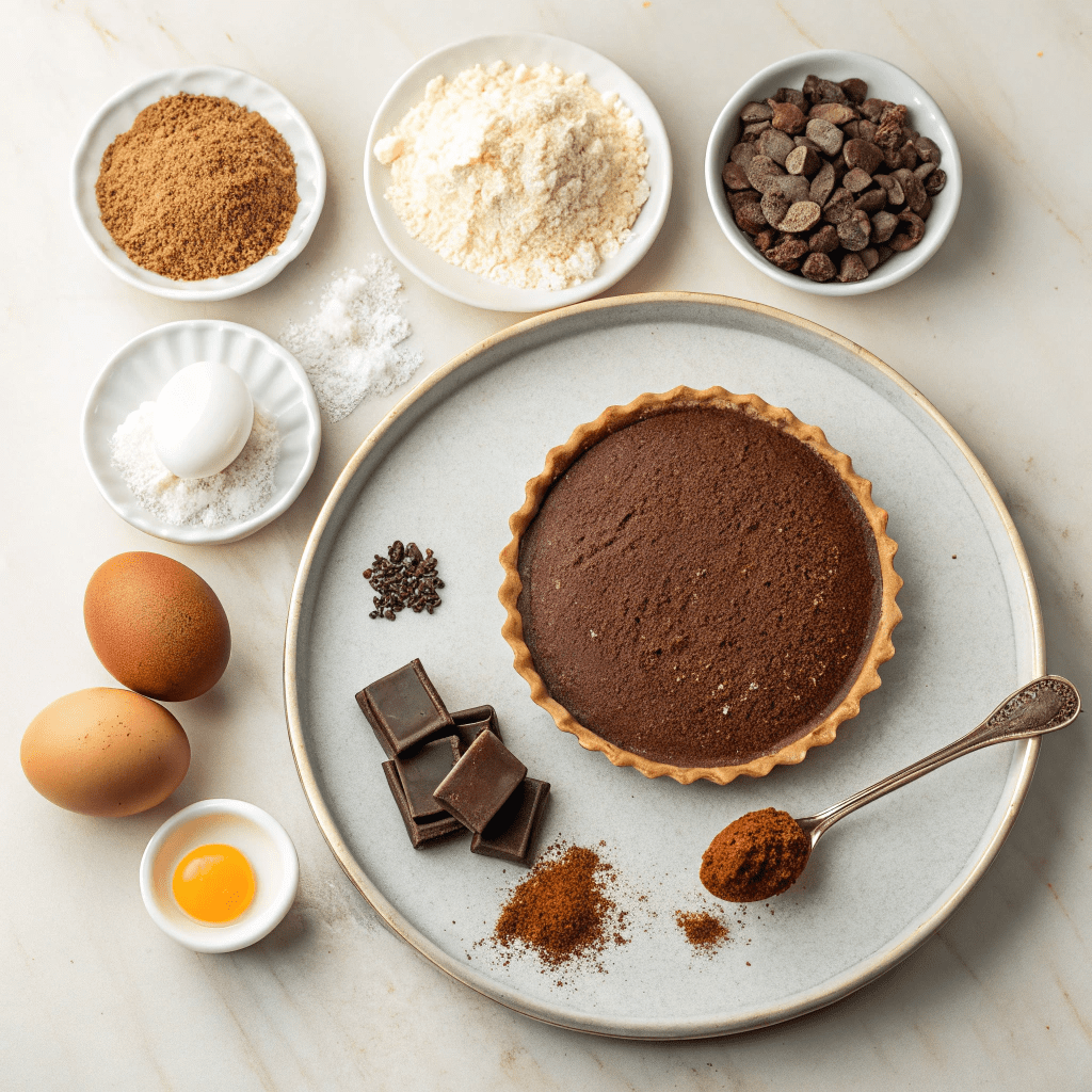 Ingredients for Sinful Chocolate Tart
