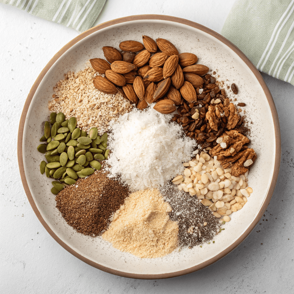 Ingredients for Healthy Granola Bars