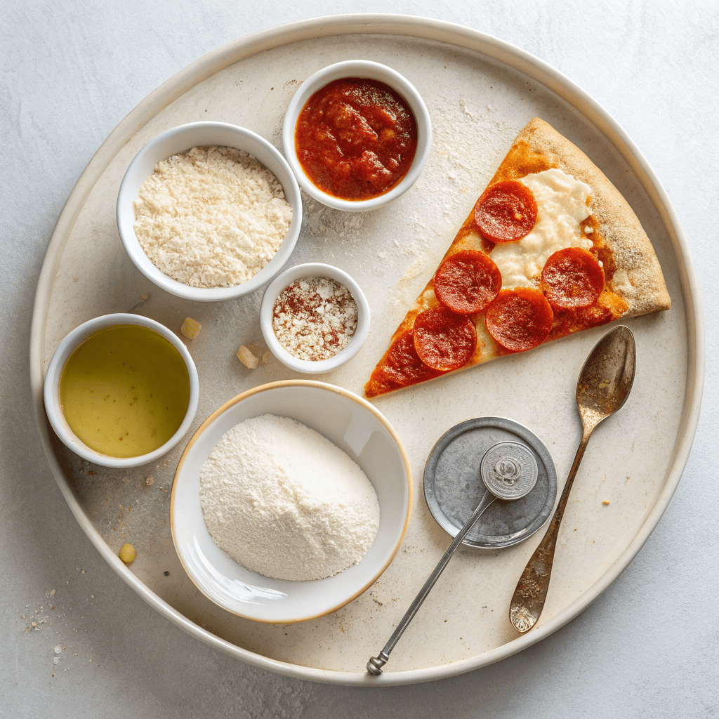 Ingredients for the Best New York Pizza