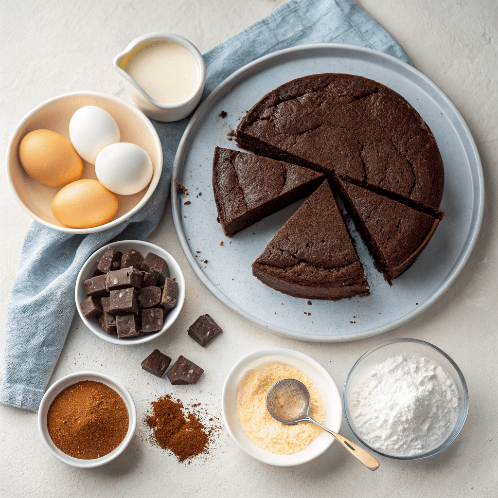 Ingredients for The Ultimate Texas Sheet Cake