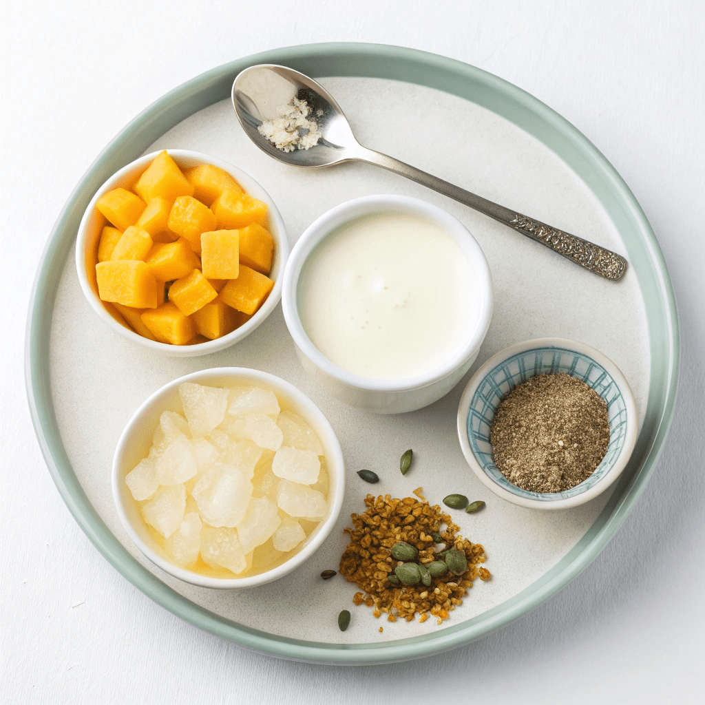 What You'll Need for Ice Cold Mango Lassi