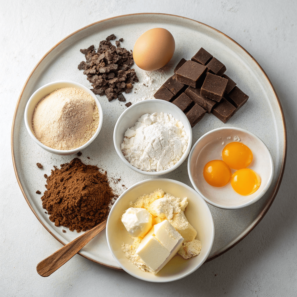 Ingredients for Ice Cream Sandwiches