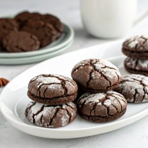 Chocolate Crinkle Cookies