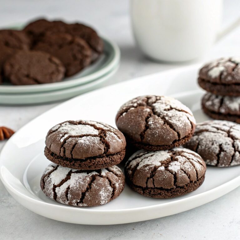 Chocolate Crinkle Cookies
