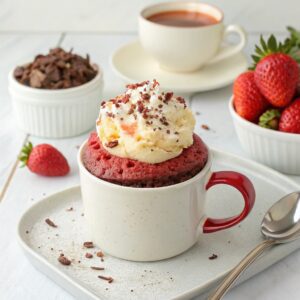 1 Minute Microwave Mug Cakes: 5 Bold Flavors Recipe