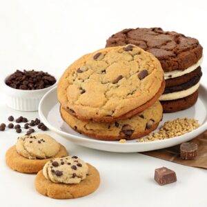 GIANT Single-Serving Cookies: 3 Different Flavors! Recipe