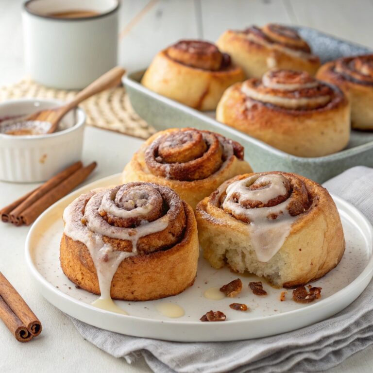 1-Hour No-Yeast Cinnamon Rolls