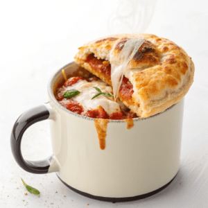 Microwave Calzone in a Mug Recipe