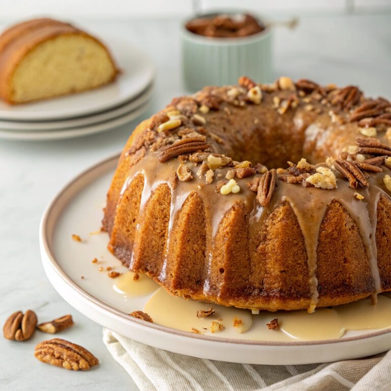 Simply Divine Butter Pecan Pound Cake Recipe