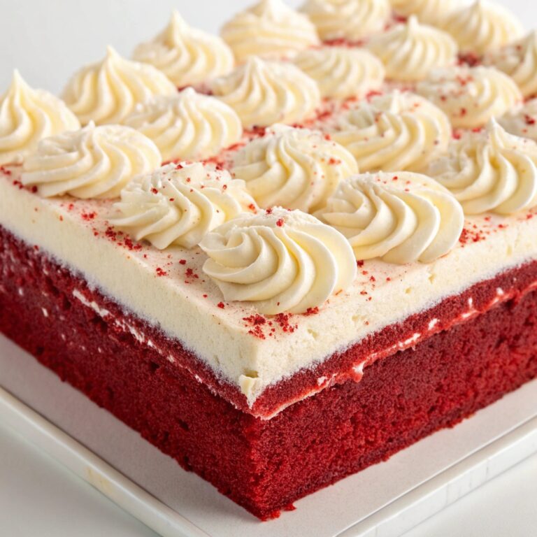 Red Velvet Sheet Cake Recipe