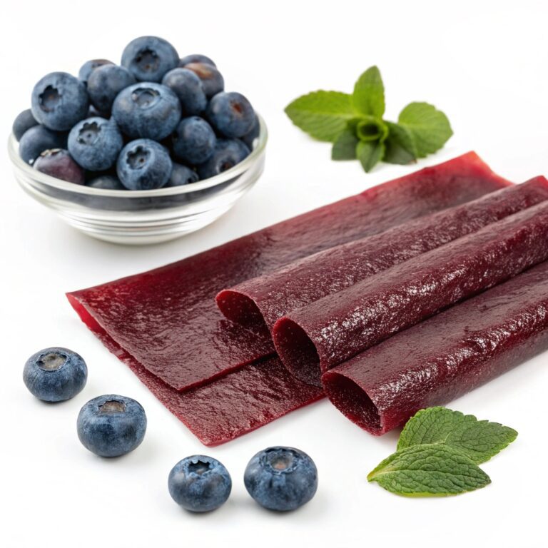Blueberry Fruit Leather (Made With Real Fruit!) Recipe
