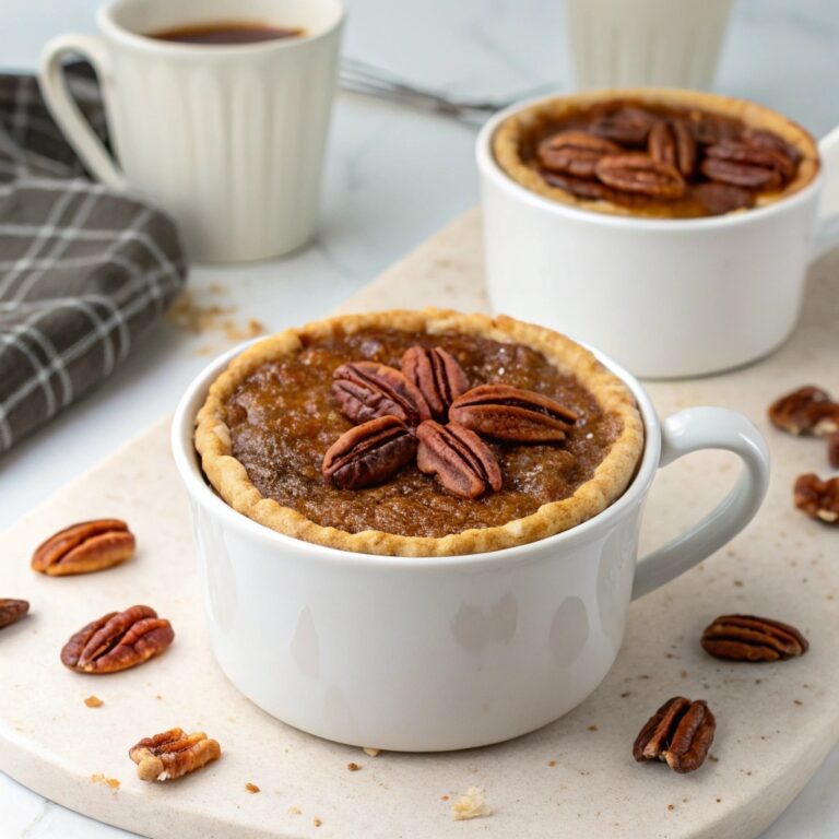 Microwave Mug Pecan Pie Recipe