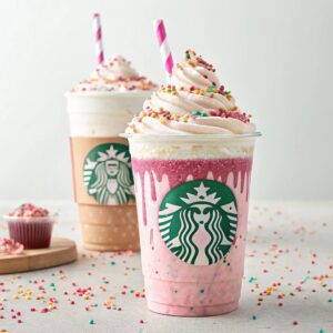 Starbucks Birthday Cake Frappuccino (Secret Menu) Recipe