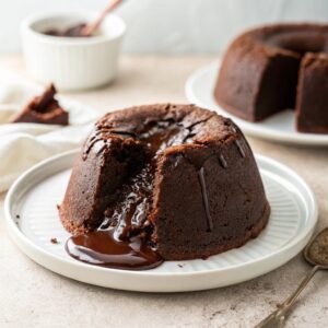 Giant Chocolate Lava Cake Recipe