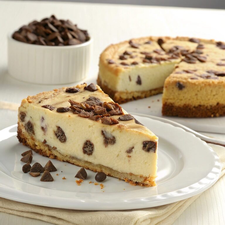 Chocolate Chip Cookie Cheesecake Recipe