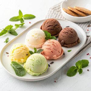 6 Holiday Ice Cream Flavors: Homemade Ice Cream (No Machine) Recipe