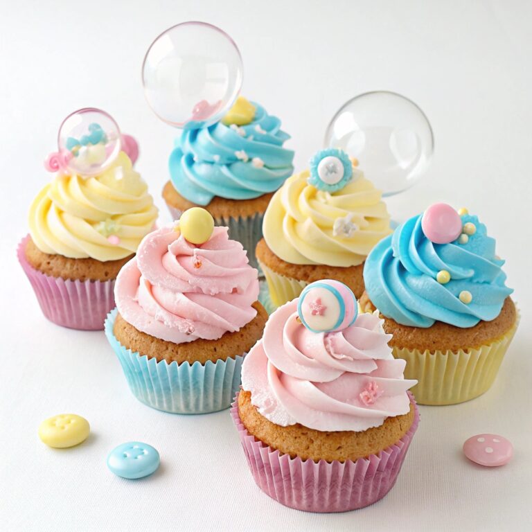 Bubble Baby Cupcakes Recipe