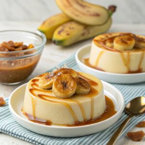 Butterscotch Pudding & Caramelized Bananas Recipe