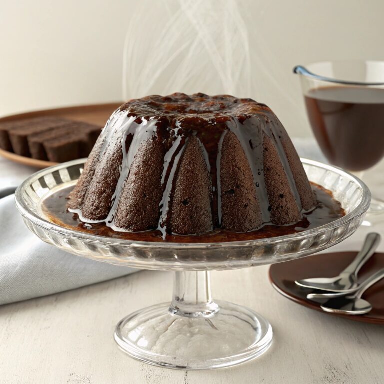 Decadent Steamed Chocolate Pudding Recipe