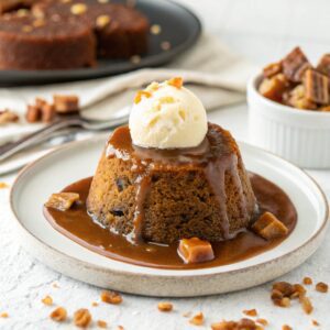 Traditional English Sticky Toffee Pudding Recipe