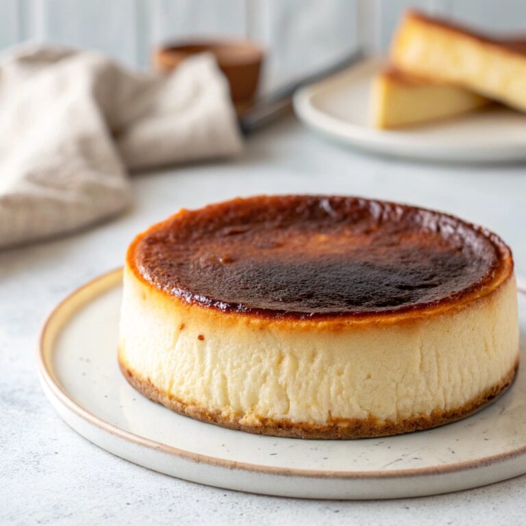 Burnt Basque Cheesecake Recipe