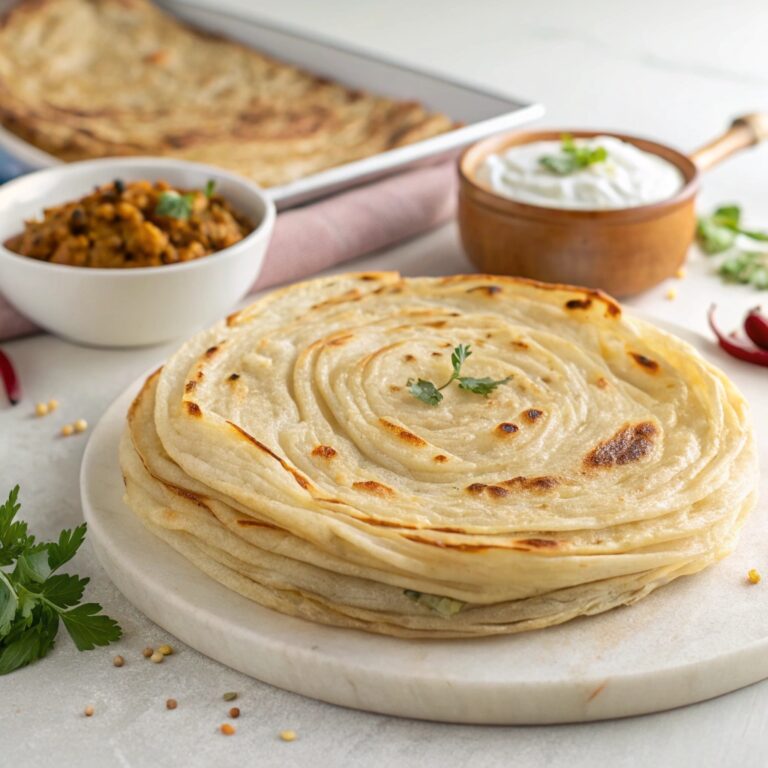 Flaky Malabar Paratha Recipe