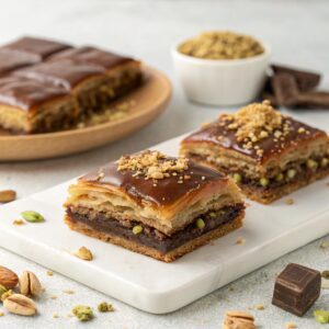 Homemade Chocolate Baklava For Rosh Hashanah Recipe