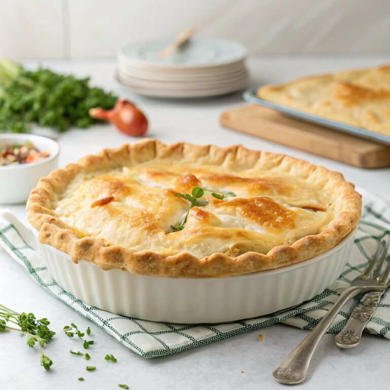 How to Make A Perfectly Flaky Savory Pie Crust Recipe