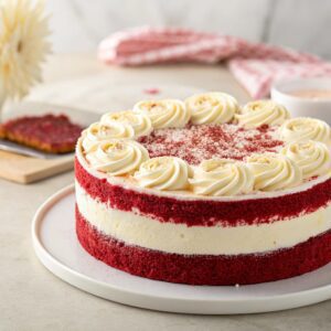 Red Velvet Cake Cheesecake Recipe