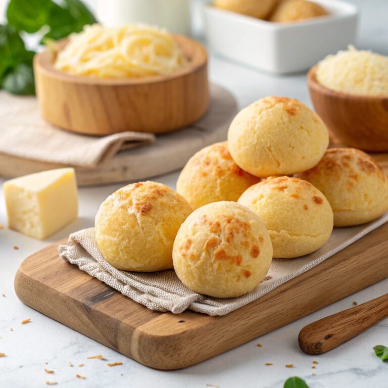 Brazilian Cheese Bread (Pão de Queijo) Recipe