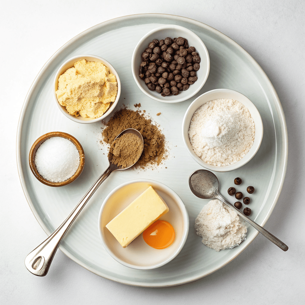 Ingredients for Your Giant Single-Serving Cookie