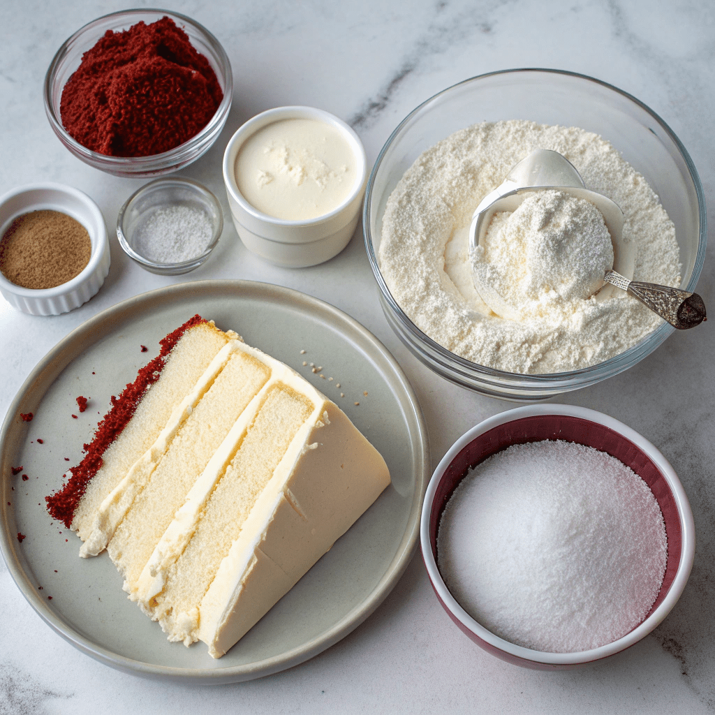 Red Velvet Cake Cheesecake Recipe
