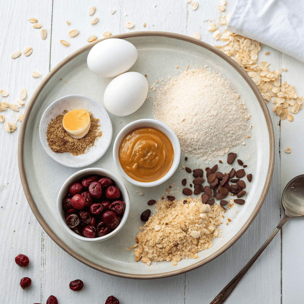 Ingredients for The Ultimate Gluten-Free Cowboy Cookies
