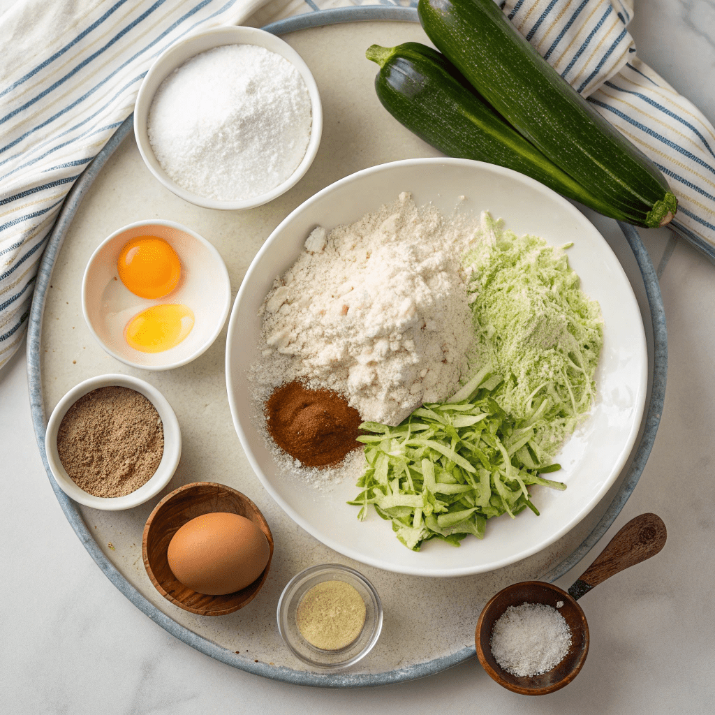 What You'll Need for My Favorite Zucchini Bread