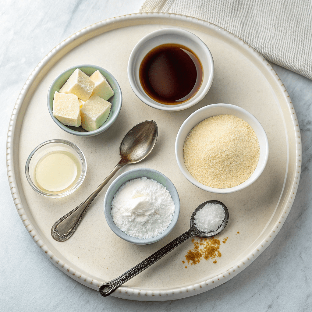 Ingredients for Stabilized Whipped Cream