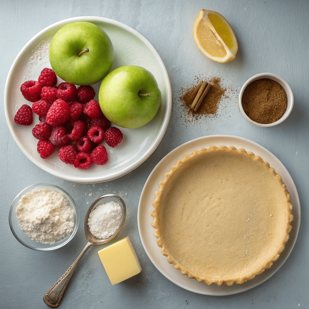 What You'll Need for Old Fashioned Apple-Raspberry Pandowdy