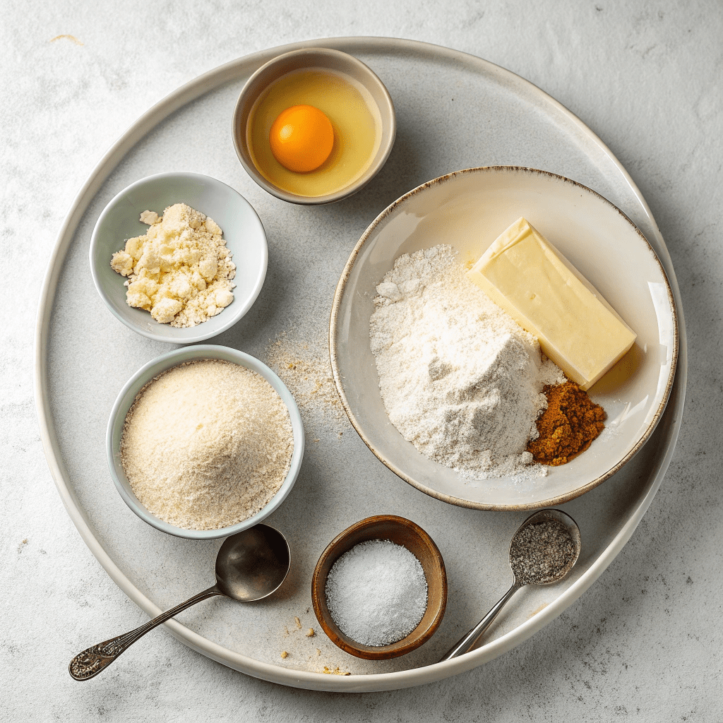 Ingredients for 1 Minute Microwave Mug Cakes