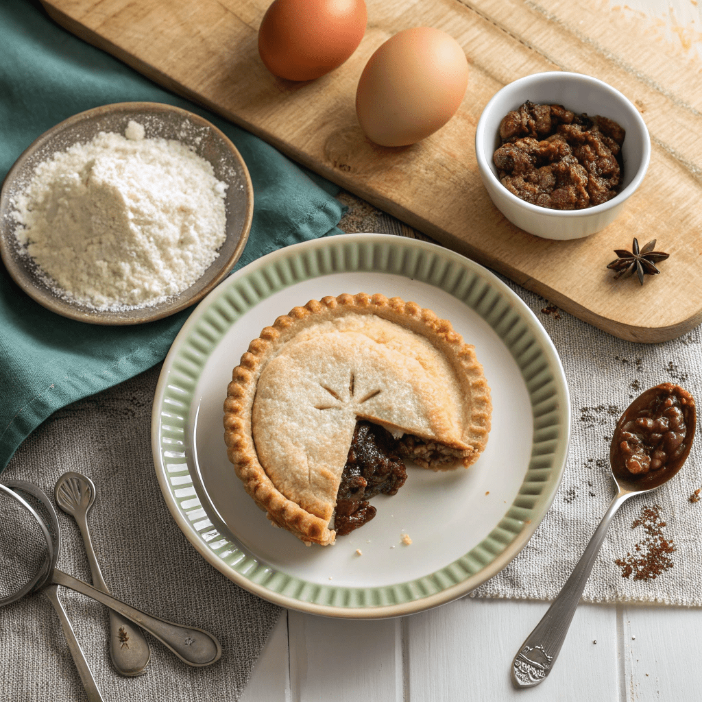 Ingredients for Mum’s Mince Pies with Coconut Topping
