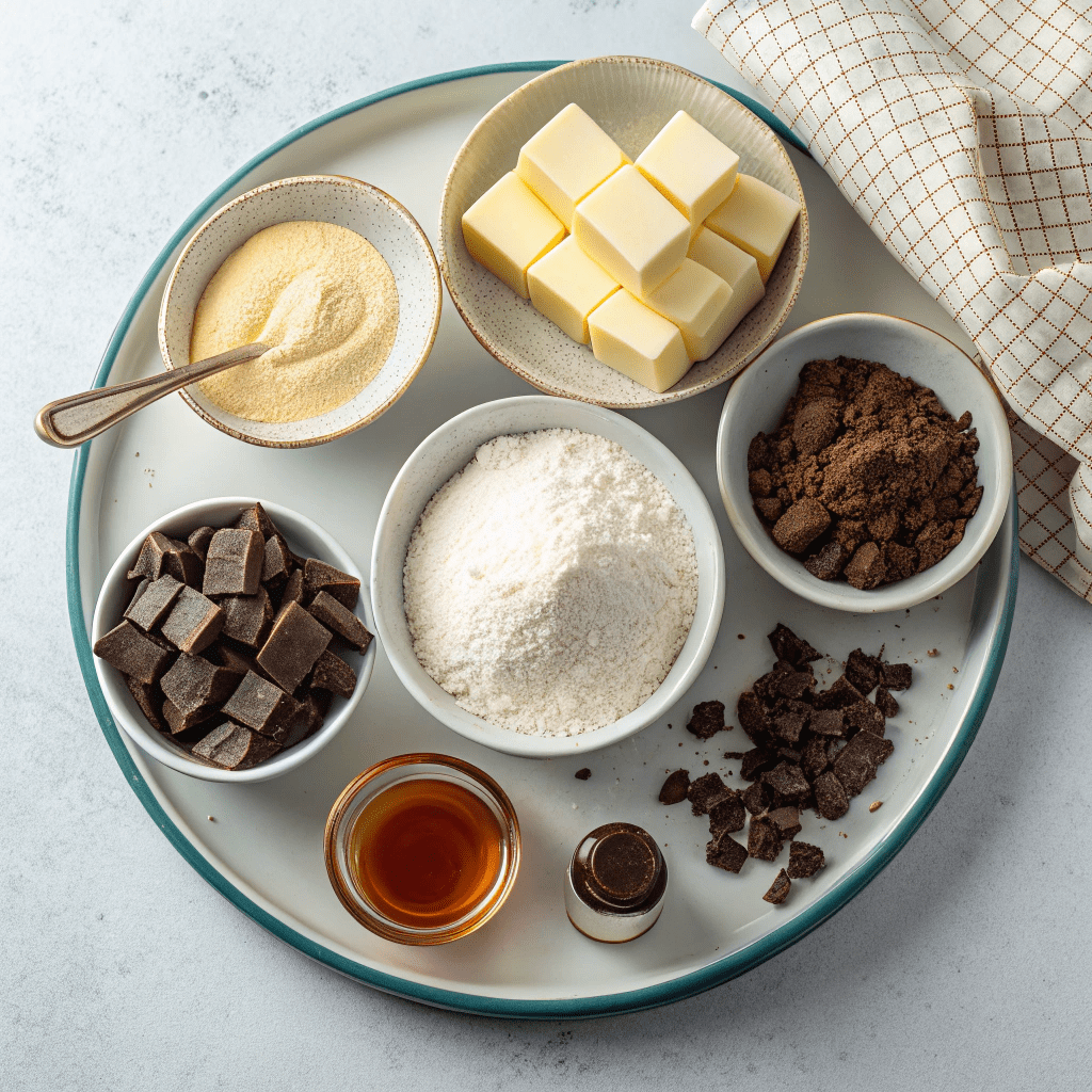 What You’ll Need for Chocolate Shortbread Cookies
