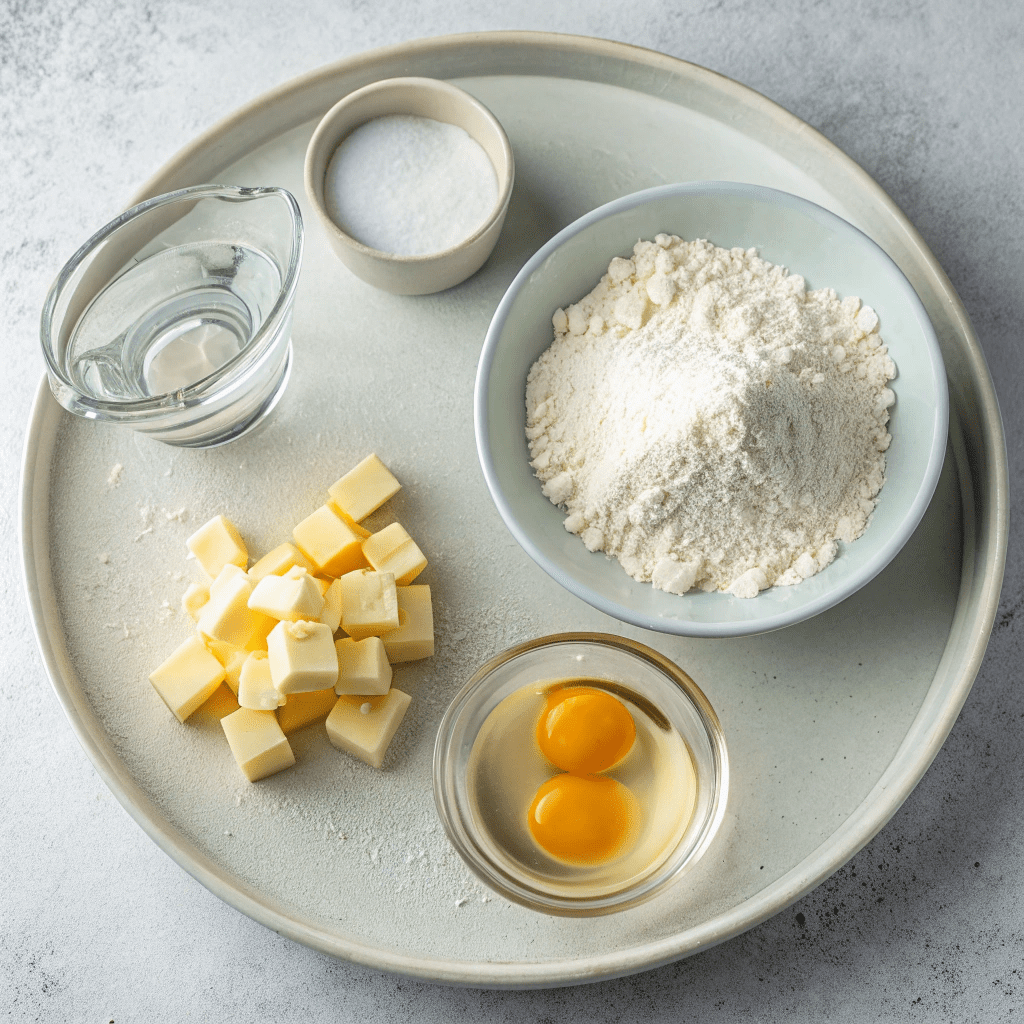 Ingredients for a Perfectly Flaky Savory Pie Crust