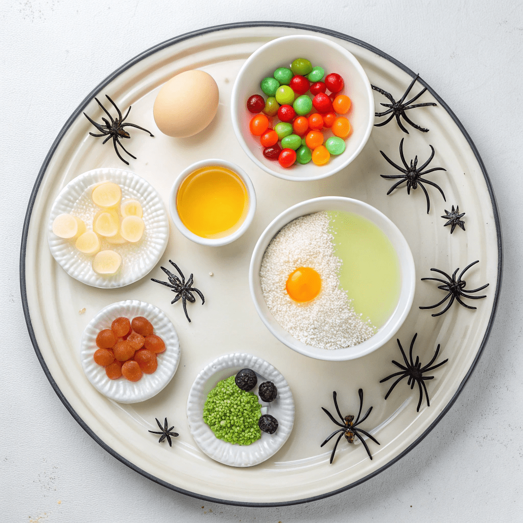 Ingredients for Witch’s Brew Halloween Dessert