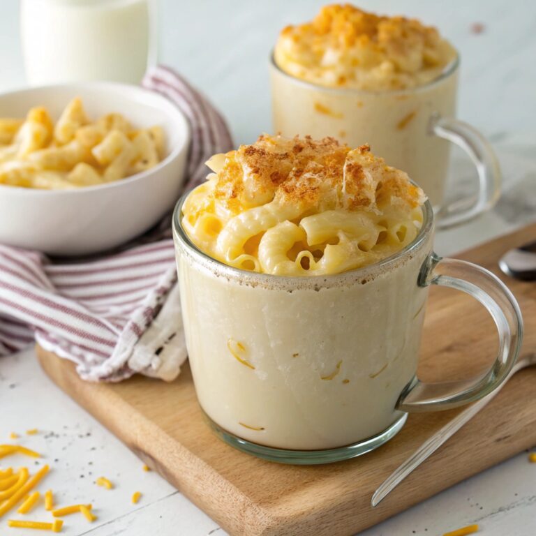 Microwave Macaroni and Cheese in a Mug Recipe