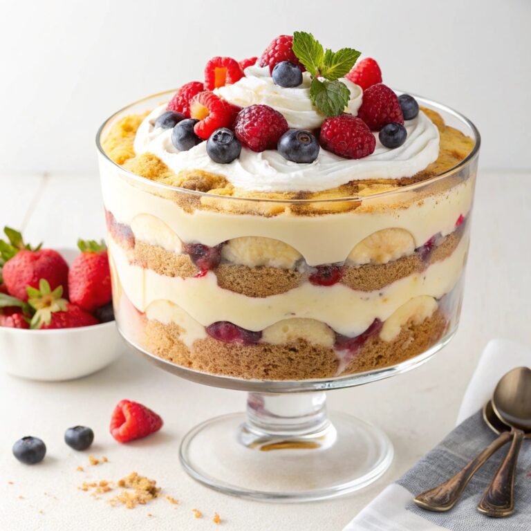 Elegant Banana Bread Trifle Recipe