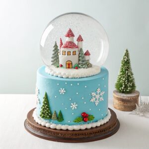 Snow Globe Cake Recipe