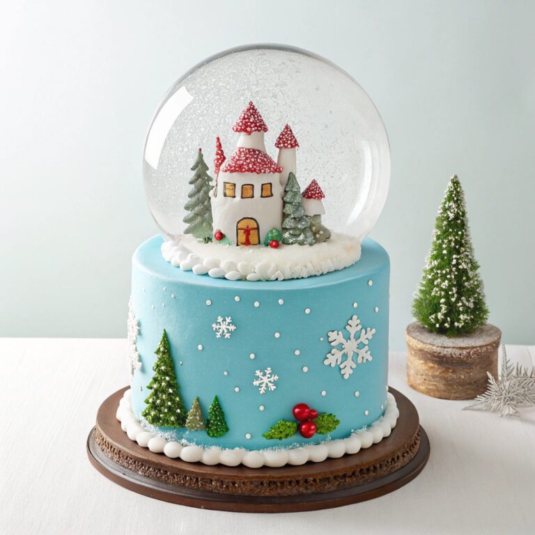 Snow Globe Cake Recipe