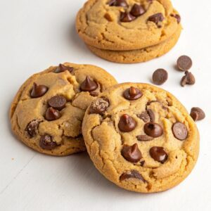Bakery-Style Peanut Butter Chocolate Chip Cookies Recipe