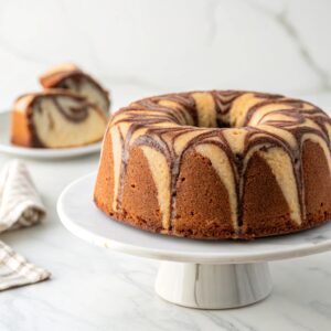 Simple Marble Pound Cake Recipe