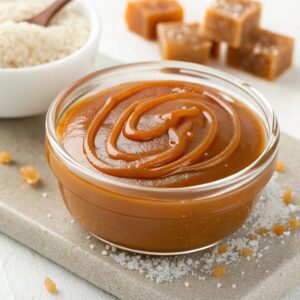 Microwave Salted Caramel Sauce Recipe