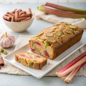 Rhubarb And Ginger Quick Bread Recipe