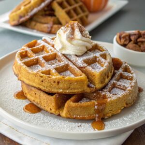 Cozy And Scrumptious Pumpkin Waffles Recipe